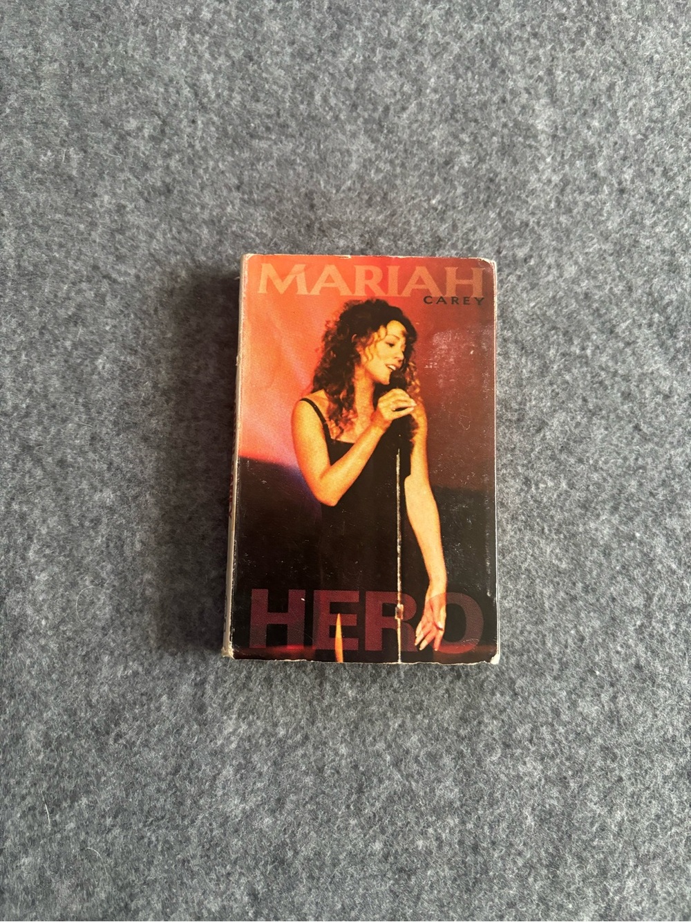 Mariah Carey Hero Vintage Audio Cassette Single 1993 90s R&B